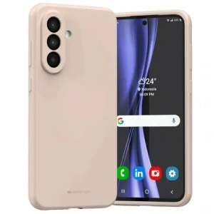 Hurtownia GSM - Etui Mercury Silicone do Samsung Galaxy A36 różowo-piaskowy - MCR37 - {ean13} - Hurt