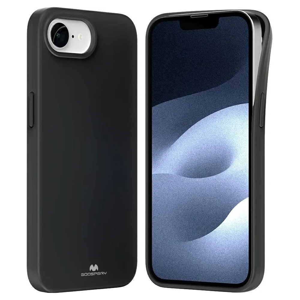 Hurtownia GSM - Husă moale Mercury pentru Apple iPhone 16e neagră - MCR50 - {ean13} - Hurt