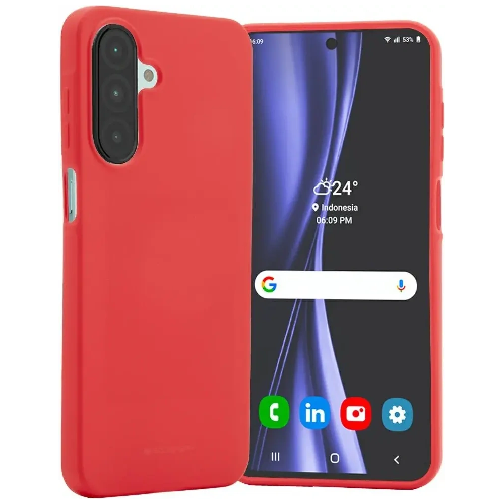 Hurtownia GSM - Etui Mercury Soft do Samsung Galaxy A26 czerwony - MCR54 - {ean13} - Hurt