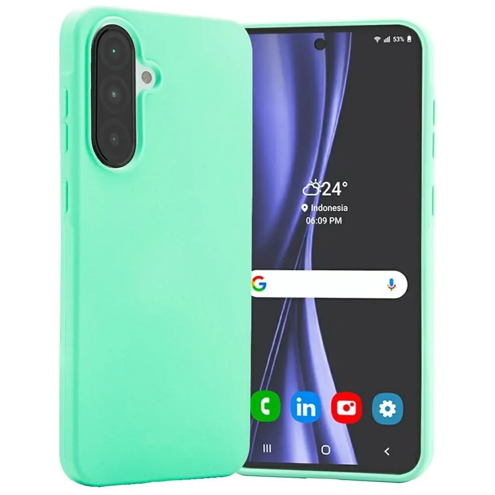 Hurtownia GSM - Etui Mercury Soft do Samsung Galaxy A36 miętowy - MCR62 - {ean13} - Hurt
