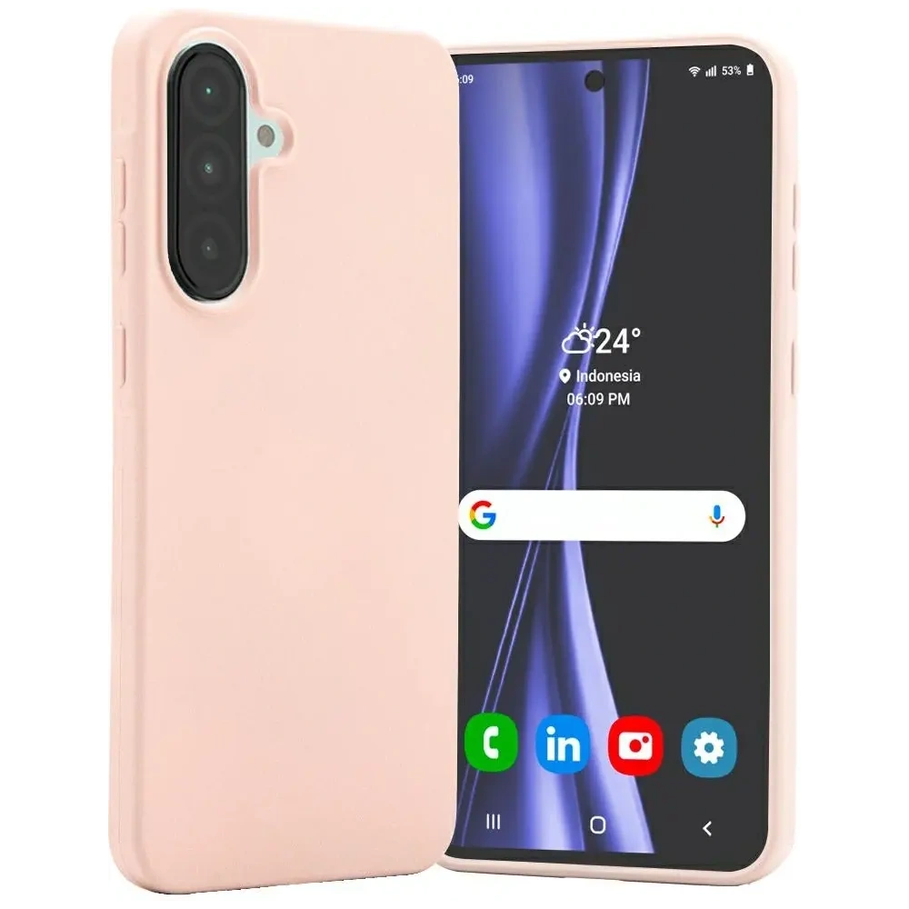 Hurtownia GSM - Husa moale Mercury pentru Samsung Galaxy A36 roz nisipos - MCR63 - {ean13} - Hurt