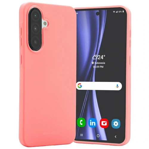 Etui Mercury Soft do Samsung Galaxy A36 różowy