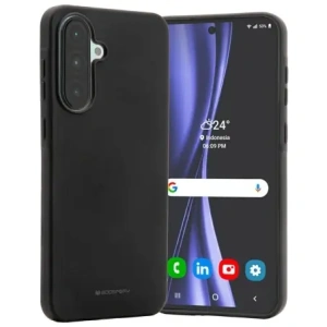 Hurtownia GSM - Husă moale Mercury pentru Samsung Galaxy A56 neagră - MCR65 - {ean13} - Hurt