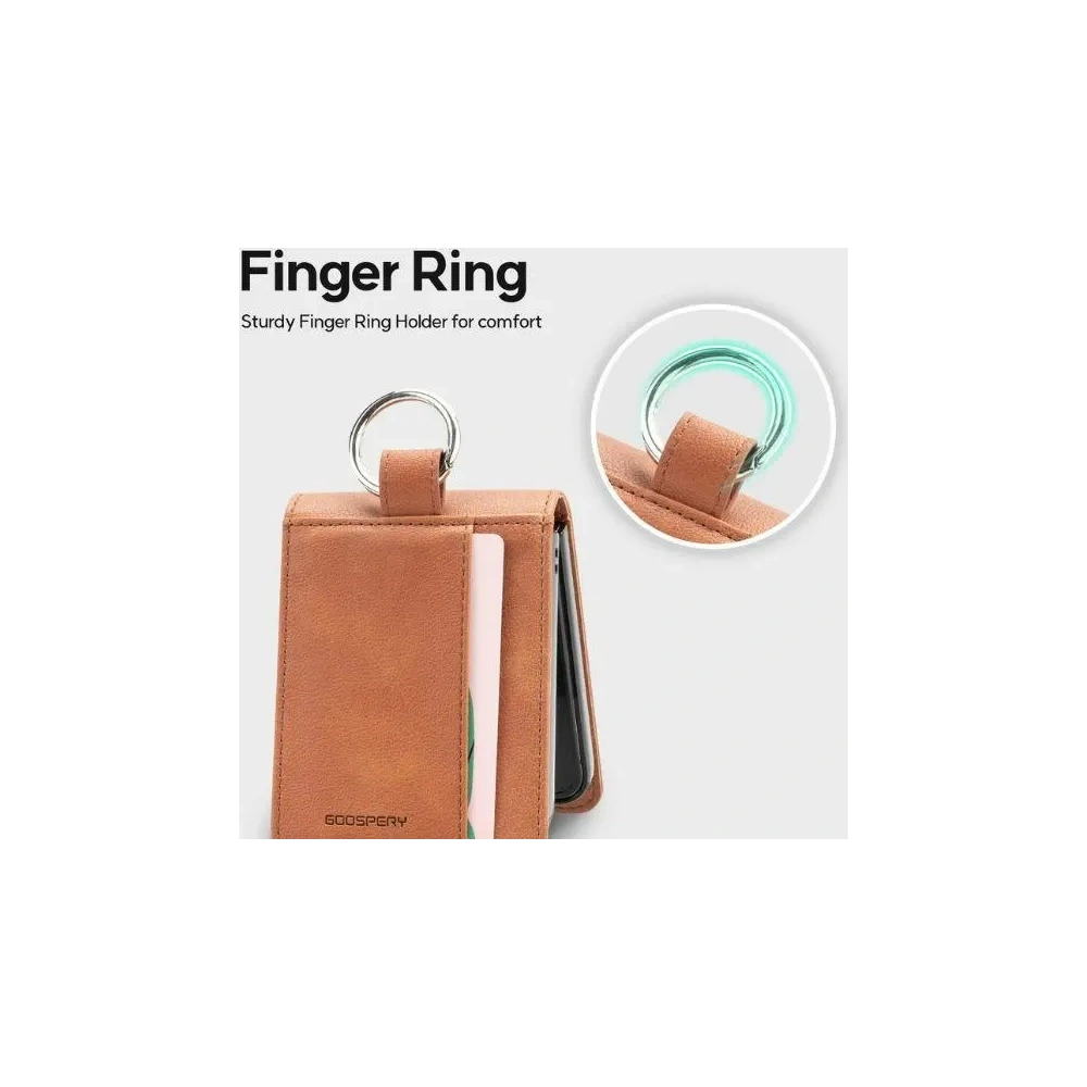 Hurtownia GSM - Mercury Basic Tagebuchhülle Samsung Galaxy Z Flip6 hellbraun - MCR71 - {ean13} - Hurt