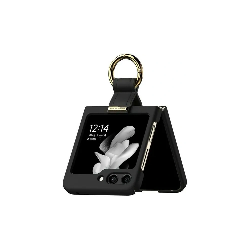 Hurtownia GSM - Mercury Gold Ring Case Samsung Galaxy Flip6 schwarz - MCR114 - {ean13} - Hurt