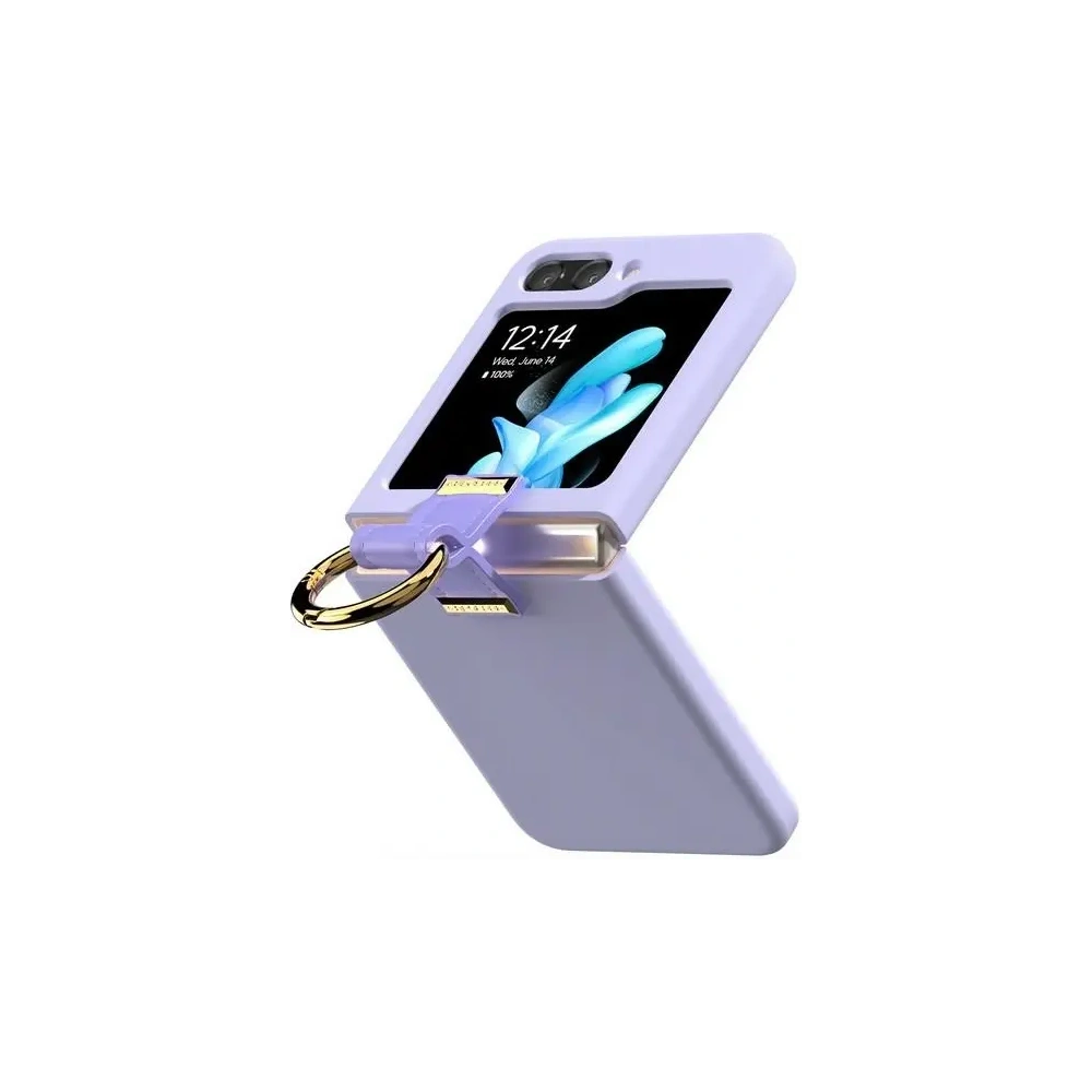 Hurtownia GSM - Caz pentru inel de aur Mercury pentru Samsung Galaxy Flip6 lila - MCR115 - {ean13} - Hurt