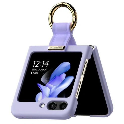 Etui Mercury Gold Ring do Samsung Galaxy Flip6 liliowy