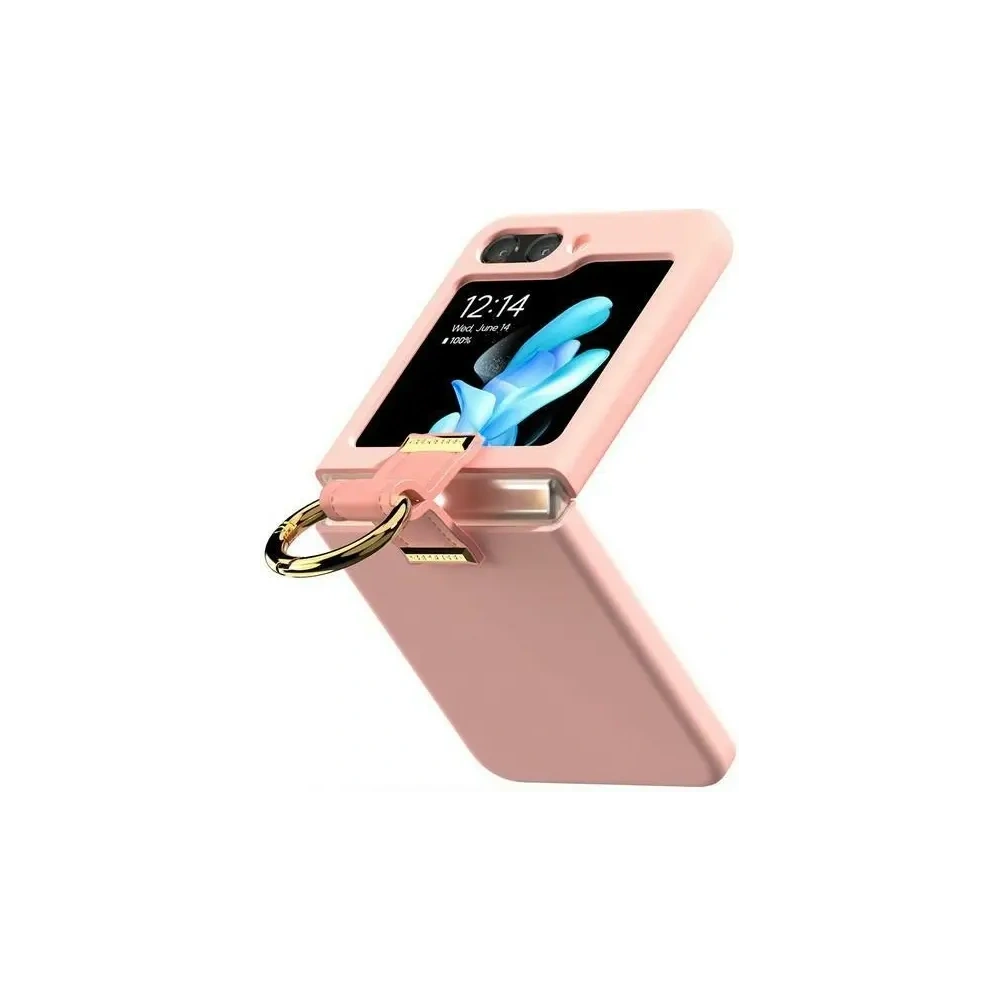Hurtownia GSM - Mercury Arany Gyűrű Tok Samsung Galaxy Flip6 rózsaszín - MCR116 - {ean13} - Hurt