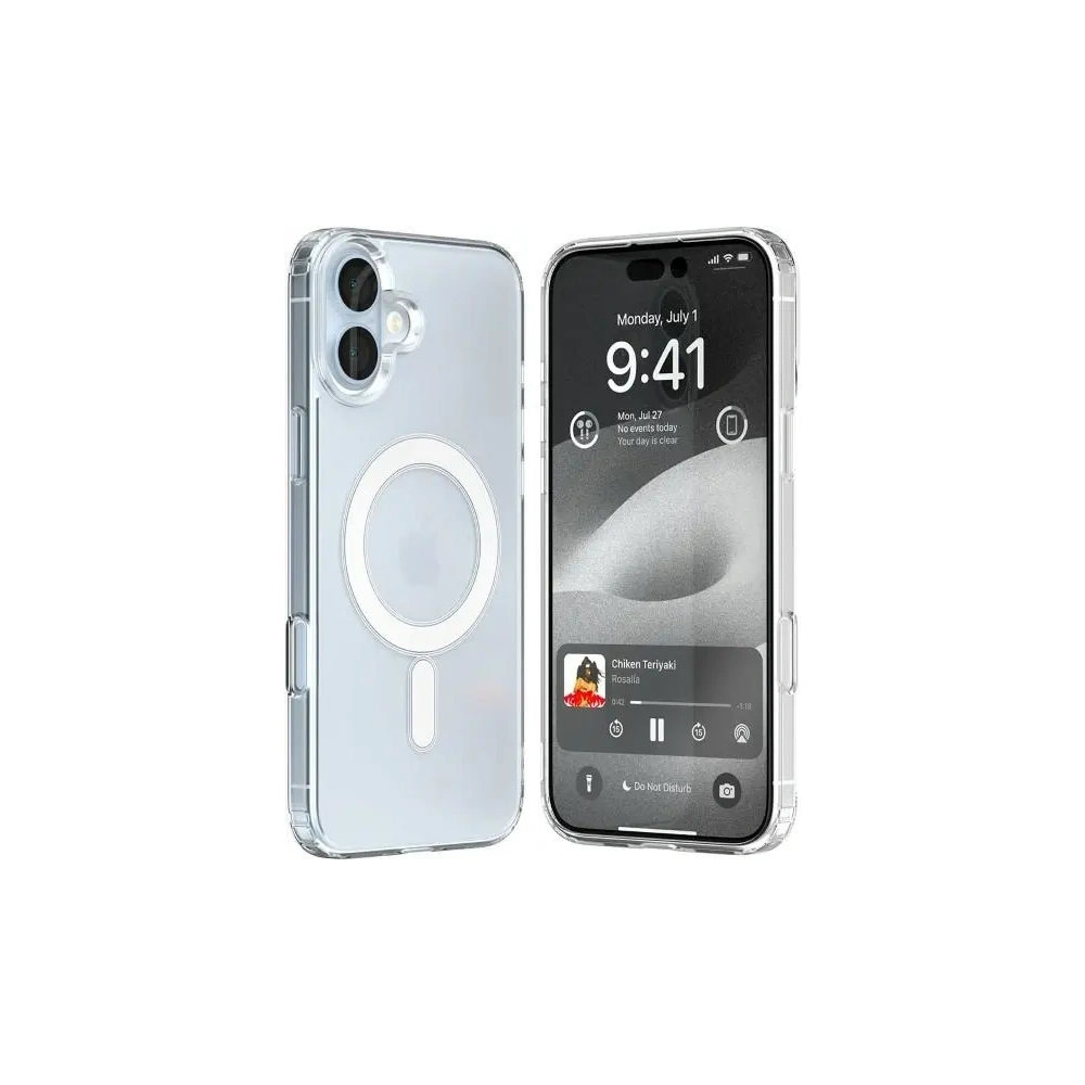 Hurtownia GSM - Carcasa transparentă Mercury MagSafe Jelhard pentru Apple iPhone 16 Plus - MCR125 - {ean13} - Hurt