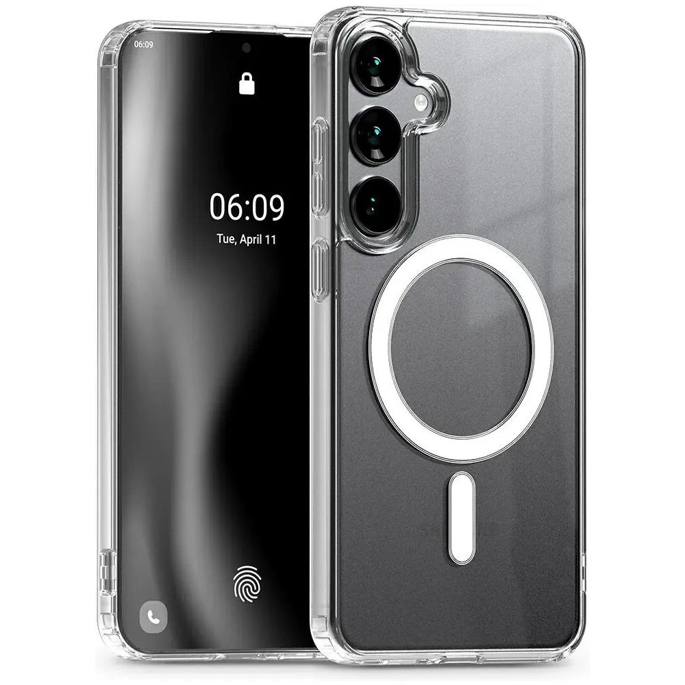 Hurtownia GSM - Carcasă transparentă Mercury MagSafe Jelhard pentru Samsung Galaxy S25+ Plus - MCR128 - {ean13} - Hurt