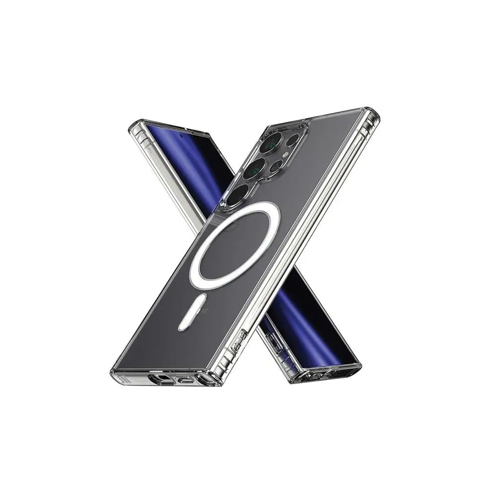 Wholesale Mercury MagSafe Jelhard Case Samsung Galaxy S24 Ultra clear - MCR132 - {ean13} - Hurt
