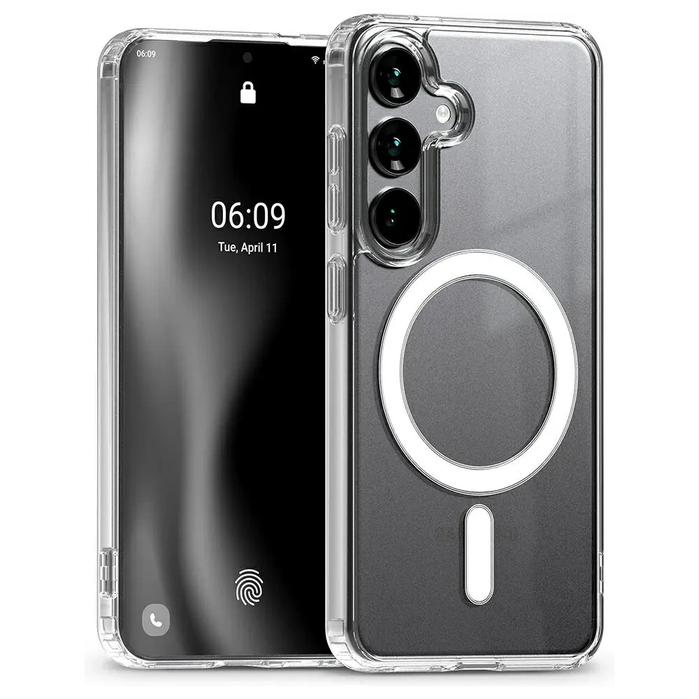 Hurtownia GSM - Carcasă transparentă Mercury MagSafe Jelhard pentru Samsung Galaxy S25 - MCR133 - {ean13} - Hurt