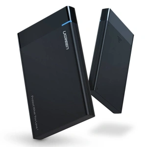 Carcasa externă pentru HDD/SSD de 2,5" UGREEN US221, SATA, USB 3.0 + USB-C la micro USB 3.0