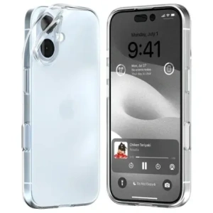 Wholesale Mercury Jelly Clear Case Apple iPhone 16 clear - MCR160 - {ean13} - Hurt