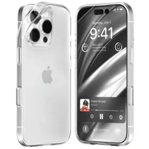 Wholesale Mercury Jelly Clear Case Apple iPhone 16 Pro clear - MCR162 - {ean13} - Hurt