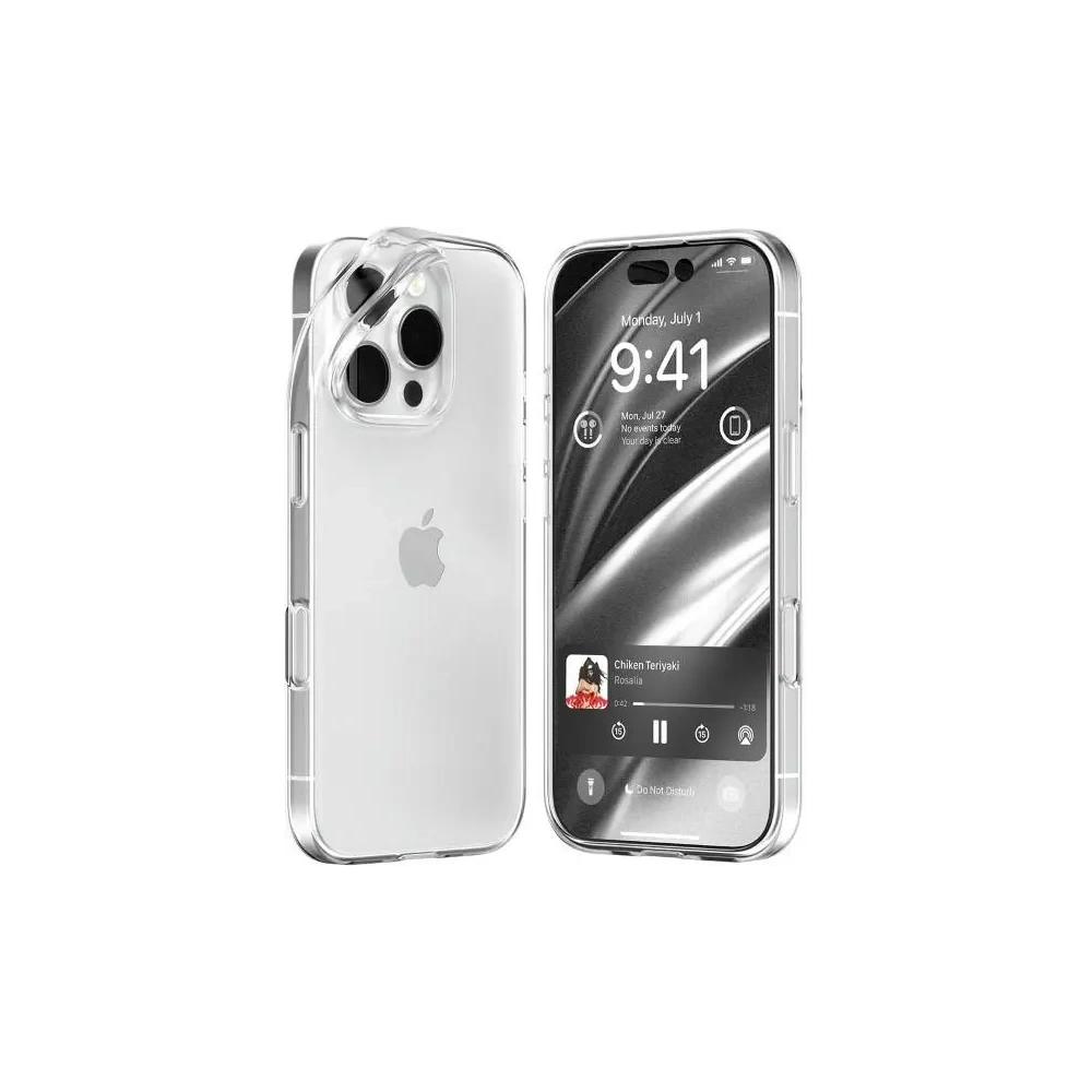 Wholesale Mercury Jelly Clear Case Apple iPhone 16 Pro clear - MCR162 - {ean13} - Hurt