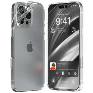 Wholesale Mercury Jelly Clear Case Apple iPhone 16 Pro Max clear - MCR163 - {ean13} - Hurt