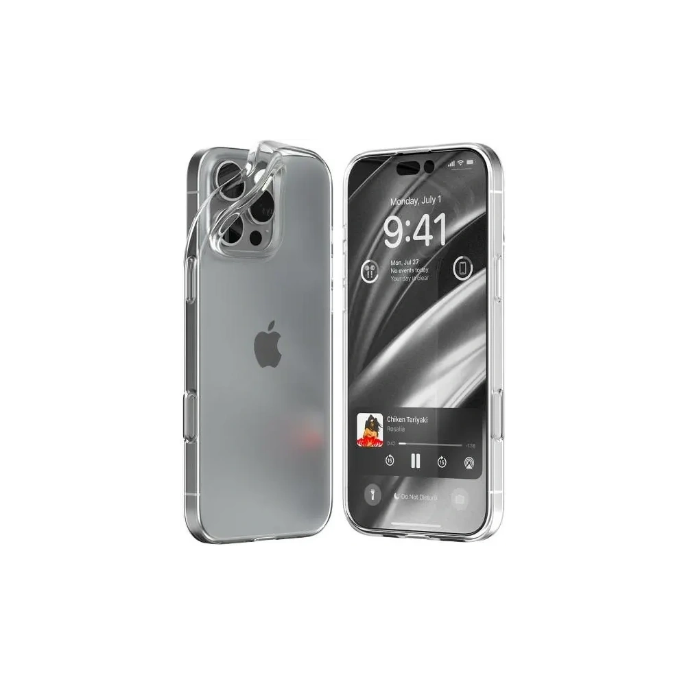 Wholesale Mercury Jelly Clear Case Apple iPhone 16 Pro Max clear - MCR163 - {ean13} - Hurt