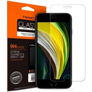 Hurtownia GSM - Szkło hartowane Spigen GLAS.tR Slim Apple iPhone SE 2022/SE 2020/8/7 - SPN1159 - {ean13} - Hurt
