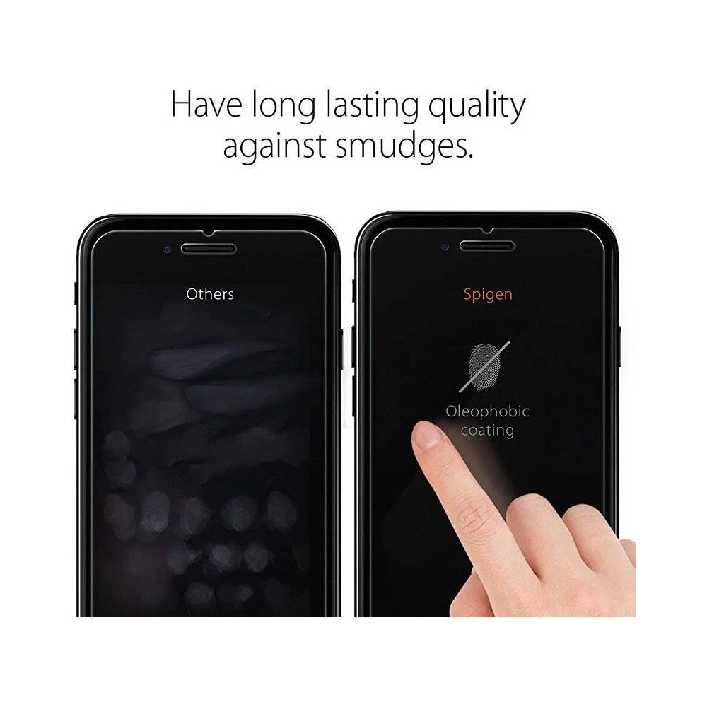 Hurtownia GSM - Szkło hartowane Spigen GLAS.tR Slim Apple iPhone SE 2022/SE 2020/8/7 - SPN1159 - {ean13} - Hurt