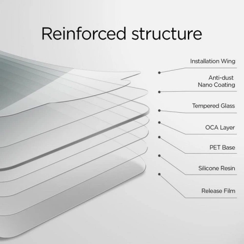 Szkło hartowane Spigen GLAS.tR Slim Apple iPhone SE 2022/SE 2020/8/7