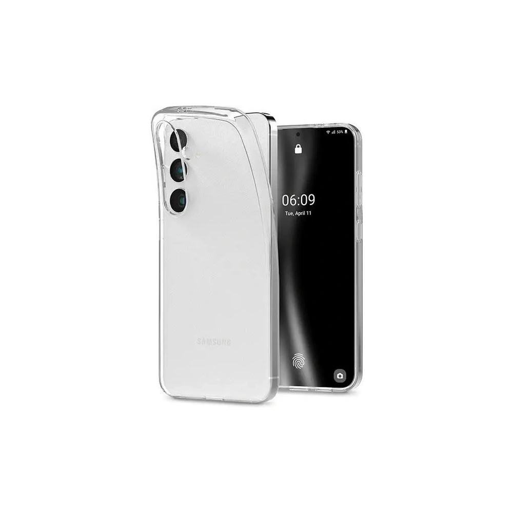 Wholesale Mercury Jelly Clear Case Samsung Galaxy S24+ Plus clear - MCR181 - {ean13} - Hurt