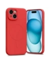 Hurtownia GSM - Mercury MagSafe Fél-Szilikon Tok Apple iPhone 15 piros - MCR188 - {ean13} - Hurt