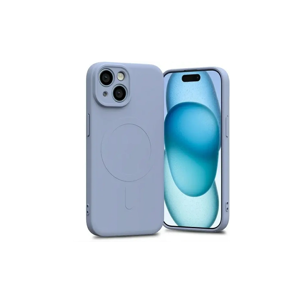 Hurtownia GSM - Mercury MagSafe Fél-szilikon Tok Apple iPhone 15 levendula - MCR189 - {ean13} - Hurt