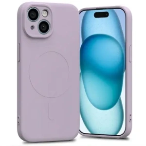 Wholesale Mercury MagSafe Semi-Silicone Case Apple iPhone 15 lilac purple - MCR190 - {ean13} - Hurt