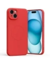 Hurtownia GSM - Mercury MagSafe Polosilikonový kryt pro Apple iPhone 15 Plus červený - MCR195 - {ean13} - Hurt