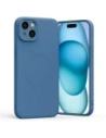 Wholesale Mercury MagSafe Semi-Silicone Case Apple iPhone 15 Plus blue - MCR198 - {ean13} - Hurt