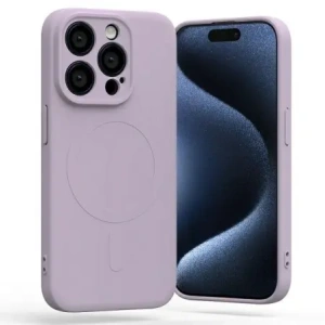 Hurtownia GSM - Mercury MagSafe Fél-szilikon Tok Apple iPhone 15 Pro lila lila - MCR203 - {ean13} - Hurt