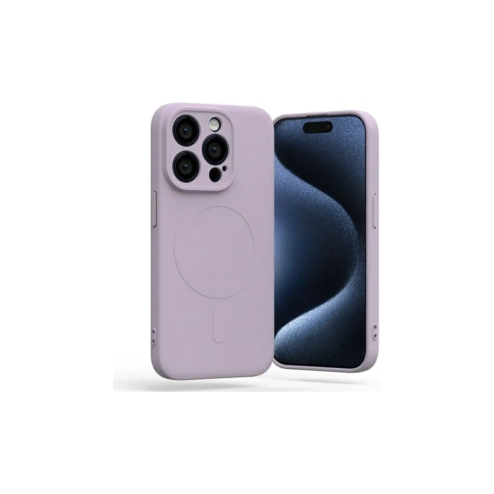 Hurtownia GSM - Mercury MagSafe Fél-szilikon Tok Apple iPhone 15 Pro lila lila - MCR203 - {ean13} - Hurt