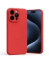 Mercury MagSafe Semi-Silicone Case Apple iPhone 15 Pro Max red