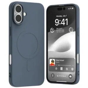 Hurtownia GSM - Mercury MagSafe Fél-szilikon Tok Apple iPhone 16 Plus sötétkék - MCR214 - {ean13} - Hurt