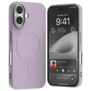 Hurtownia GSM - Carcasa Semi-Silicon Mercury MagSafe pentru Apple iPhone 16 violet liliac - MCR221 - {ean13} - Hurt