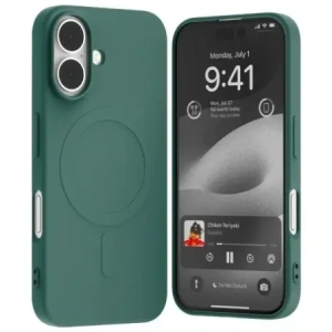 Hurtownia GSM - Carcasa Semi-Siliconă Mercury MagSafe pentru Apple iPhone 16 verde - MCR224 - {ean13} - Hurt