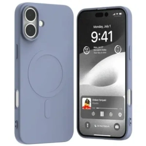 Wholesale Mercury MagSafe Semi-Silicone Case Apple iPhone 16 Plus lavender - MCR228 - {ean13} - Hurt