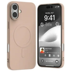 Hurtownia GSM - Mercury MagSafe Fél-szilikon Tok Apple iPhone 16 Plus rózsaszín homok - MCR231 - {ean13} - Hurt