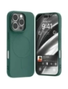 Mercury MagSafe Fél-Szilikon Tok Apple iPhone 16 Pro zöld