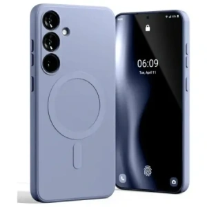 Hurtownia GSM - Carcasă semi-siliconică Mercury MagSafe pentru Samsung Galaxy S24 FE lavandă - MCR253 - {ean13} - Hurt