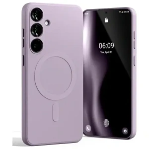 Hurtownia GSM - Carcasa Semi-Siliconică Mercury MagSafe pentru Samsung Galaxy S24 FE violet liliachiu. - MCR254 - {ean13} - Hurt
