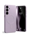 Carcasa Semi-Siliconică Mercury MagSafe pentru Samsung Galaxy S24 FE violet liliachiu.