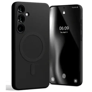 Hurtownia GSM - Carcasa Semi-Siliconică Mercury MagSafe pentru Samsung Galaxy S24+ Plus neagră - MCR258 - {ean13} - Hurt