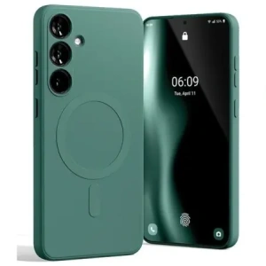 Hurtownia GSM - Carcasa Semi-Siliconă Mercury MagSafe pentru Samsung Galaxy S24+ Plus verde - MCR264 - {ean13} - Hurt