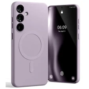 Etui Mercury MagSafe Semi-Silicone do Samsung Galaxy S24 liliowy fiolet
