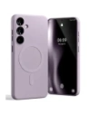 Etui Mercury MagSafe Semi-Silicone do Samsung Galaxy S24 liliowy fiolet