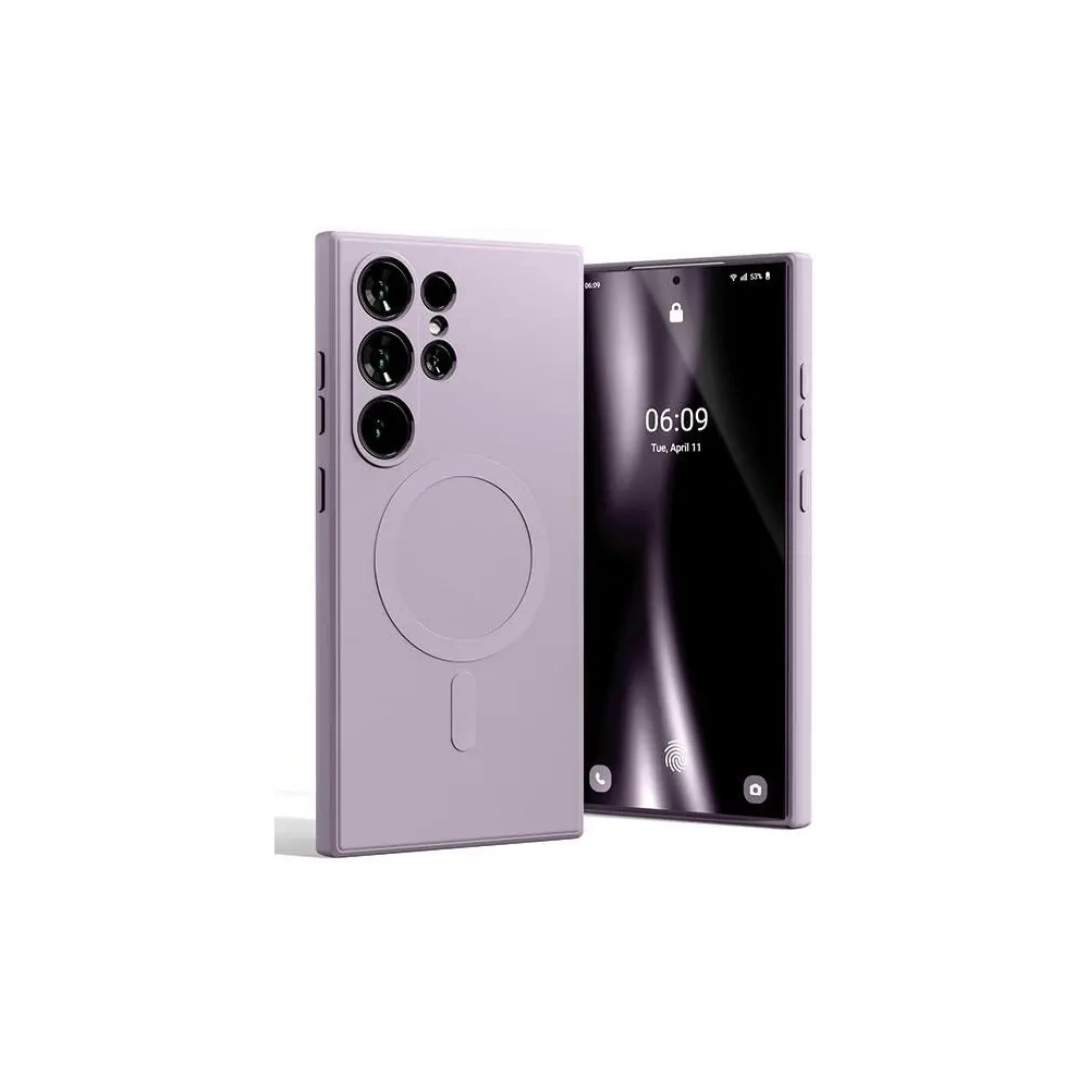 Hurtownia GSM - Carcasa Semi-Siliconică Mercury MagSafe pentru Samsung Galaxy S24 Ultra violet liliachiu. - MCR275 - {ean13} - Hurt