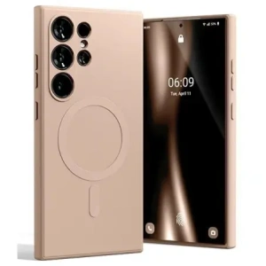 Hurtownia GSM - Carcasa semi-siliconică Mercury MagSafe pentru Samsung Galaxy S24 Ultra roz nisipos - MCR277 - {ean13} - Hurt