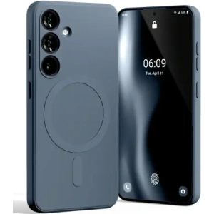 Hurtownia GSM - Mercury MagSafe Fél-szilikon Tok Samsung Galaxy S25 sötétkék - MCR281 - {ean13} - Hurt